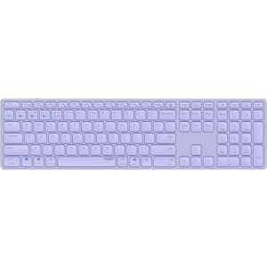  RAPOO E9800M DE-Layout, lila Tastaturen 