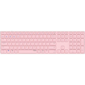  RAPOO E9800M DE-Layout, pink Tastaturen 