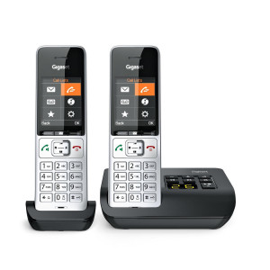 GIGASET COMFORT 500A Duo silber-schwarz DECT/AB 