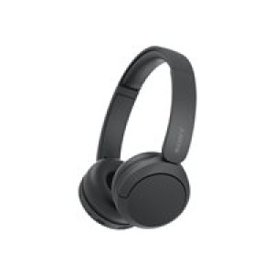 SONY WH-CH520 Kabellose Bluetooth-Kopfhörer, schwarz bis zu 50 Stunden Akkulaufzeit mit Schnellladef 