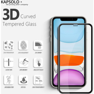 KAPSOLO Tempered GLASS iPhone 14 Pro Max Ultimate curved Screen Protection 