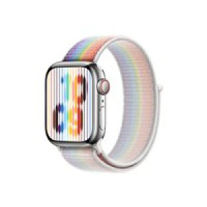 APPLE Sport Loop für Watch 41mm pride edition One Size Armband für 130?200 mm Umfang Kompatibilität 