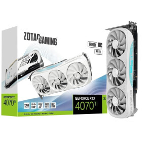  ZOTAC RTX 4070 TI Trinity OC White 12GB Grafikkarten 