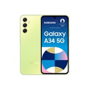 SAMSUNG Galaxy A34 128GB Green 6.6" 5G (6GB) 