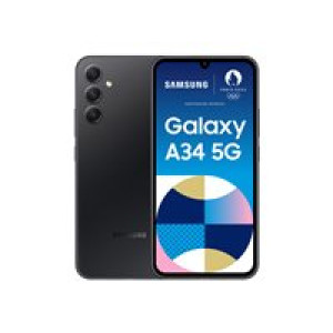 SAMSUNG Galaxy A34 256GB Black 6.6" 5G (6GB) Android 