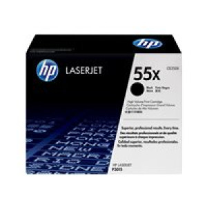 HP 55X Schwarz LaserJet Tonerpatrone (CE255X) 