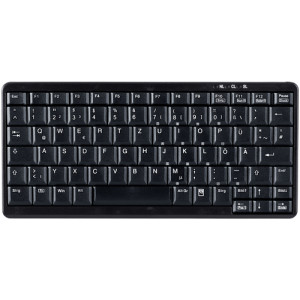  ACTIVE KEY AK-4100-P-B/US - soft tactile - mini - schwarz - US Tastaturen 