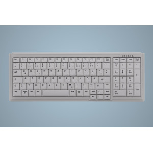  CHERRY Active Key AK-7000 - Tastatur - USB - USA - Hellgrau Tastaturen 