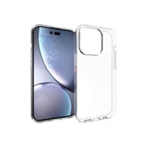 ESTUFF iPhone 14 Pro Soft case Clear ultra-slim UV-coated TPU (ES67100006-BULK) 