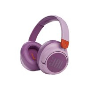 HARMAN KARDON JBL Harman JR 460NC Kinder Over Ear Kopfhörer Bluetooth®, kabelgebunden Pink Noise Can 