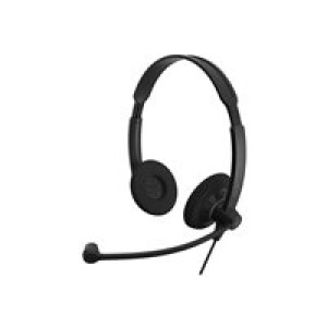 EPOS IMPACT SC 60 Stereo Headset kabelgebunden mit Easy Disconnect (QD) Anschl 