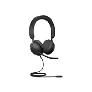 GN NETCOM Jabra Evolve2 40 SE MS Stereo USB-C LU: Headset Evolve2 40SE, Soft pouch (Tasche) 