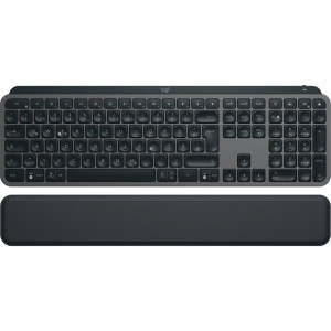  LOGITECH MX Keys S Graphite DE BT PALMREST Tastaturen 