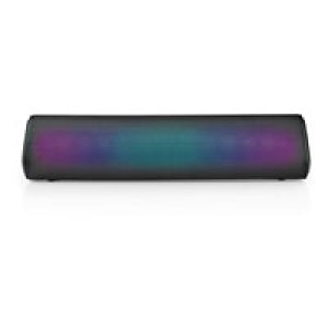 NEDIS Bluetooth®-Lautsprecher | max. Batteriespielzeit: 6 Std | Tisch Design | 18 W | Stereo | Einge 