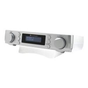 SOUNDMASTER UR2022SI Unterbauradio DAB+, UKW Weckfunktion Silber 