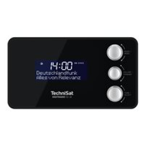 TECHNISAT DIGITRADIO 50 SE Radiowecker DAB, DAB+, UKW Weckfunktion Schwarz 