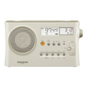 SANGEAN PR-D4 BT Tischradio KW, MW, LW, FM Bluetooth® Pastell-Cremeweiss (matt) 
