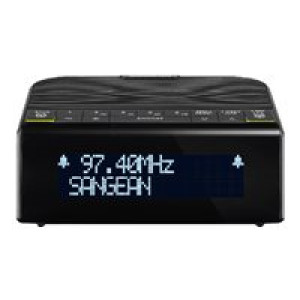 SANGEAN DCR-90 BT Radiowecker DAB+, UKW Bluetooth® Weckfunktion Schwarz 