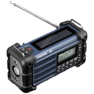 SANGEAN MMR-99 Outdoorradio DAB+, DAB, UKW Notfallradio, Bluetooth® Solarpanel, spr 