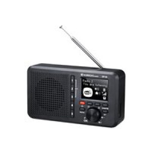 ALBRECHT DR 86 Tischradio DAB+, UKW wiederaufladbar Schwarz 