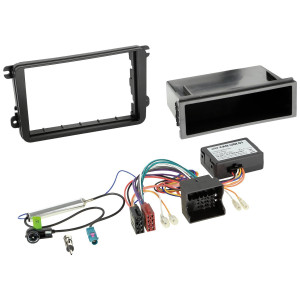 ACV 611320-15-02 Autoradio Einbaublende DIN Passend für (Auto-Marke): Seat, Skoda, Volkswagen 