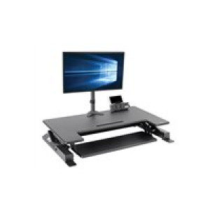  EATON TRIPPLITE WorkWise Height-Adjustable Sit-Stand Desktop Workstation  