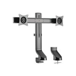  EATON TRIPPLITE Dual-Display Monitor Arm with Desk Clamp and Grommet - Height Adjustable 43,18cm 17Z  