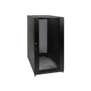 EATON TRIPPLITE 25U SmartRack Standard-Depth Half-Height Server Rack Enclosure Doors and Side Panels 