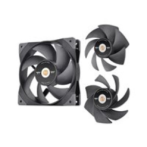  THERMALTAKE SWAFAN GT12 PC Cooling Fan TT Premium Edition (1er Pack) Zubehör 