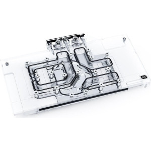  ALPHACOOL Eisblock Aurora Acryl GPX-A RX 6700XT Gaming X (transparent, inkl. Backplate) Gehäuse kühler 