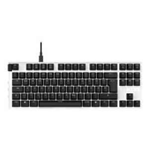  NZXT FUNCTION TENKEYLESS (weiß/schwarz, DE-Layout, Gateron Red, Hot-Swap) Tastaturen 