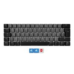 SHARKOON SKILLER SAC20 S4 (schwarz, 61 Stück, ISO-Layout (DE), für SKILLER SGK50 S4) 