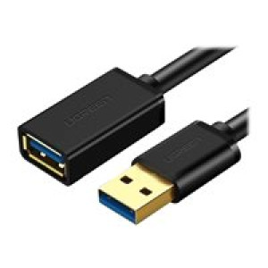 UGREEN 3.0 USB Kabel zu USB Buchse 3m Verlängerung, schwarz 