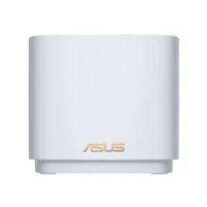 ASUS ZenWiFi XD4 Plus WiFi 6 Mesh System 2er-Pack Weiß AX1800 Dual-Band, 2x Gigabit LAN, AiMesh 