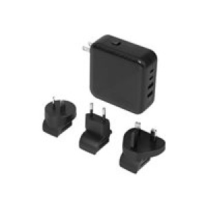 TARGUS 100W GaN-Wandladegerät mit austauschbaren Reiseadaptern 