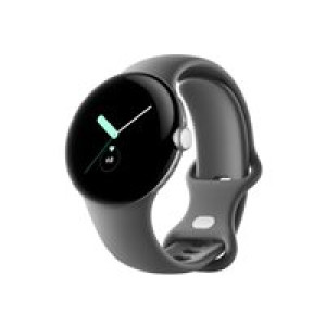 GOOGLE Pixel Watch Polished Silver/Cahrcoal (WiFi) Android 