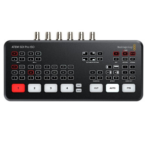 BLACKMAGIC DESIGN ATEM SDI PRO ISO - Full HD - 1280 x 720,1920 x 1080 Pixel - 720p - 1080i - 1080p - 