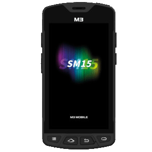 M3 MOBILE Mobile SM15 X, BT (BLE), WLAN, 4G, NFC, GPS, GMS, Android - Datenerfassungsgerät - 2.200 M 