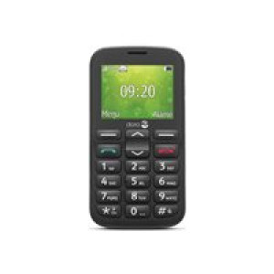 DORO 1380 Dual-SIM-Handy Schwarz (380506) 