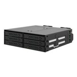 ICY DOCK ToughArmor 6x 2.5" 9.5mm U.2/U.3 NVMe to 3x SlimSAS in 1x 5. 