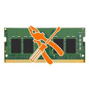  KINGSTON Upgrade auf 48 GB mit 1x 16 GB DDR4-2666 Kingston SODIMM Arbeitsspeicher Arbeitsspeicher 