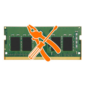  KINGSTON Upgrade auf 24 GB mit 1x 8 GB DDR4-2666 Kingston SODIMM Arbeitsspeicher Arbeitsspeicher 