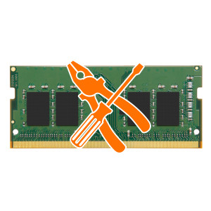  KINGSTON Upgrade auf 12 GB mit 1x 8 GB DDR4-2666 Kingston SODIMM Arbeitsspeicher Arbeitsspeicher 