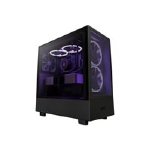 NZXT H5 FLOW schwarz | PC-Gehäuse 