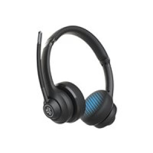 JLAB GO Work Wireless Bluetooth On-Ear Headset 45 Stunden Spielzeit, Eingebautes Mikrofon 