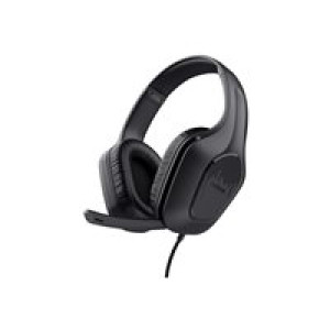 TRUST GXT415 ZIROX HEADSET - BLACK 