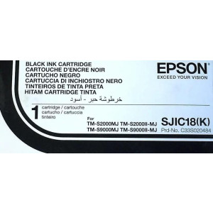 EPSON SJIC18 K Ink Cartridge For TM-S2000MJ & S9000MJ 