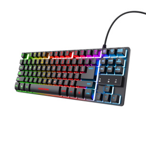  TRUST GXT833 THADO TKL KEYBOARD FR Tastaturen 