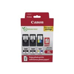 CANON PG-560 XL x2 / CL-561 XL Photo Value Pack 