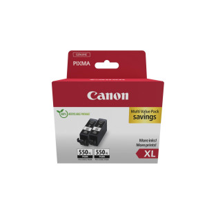 CANON PGI-550 XL PGBK schwarz Twin Pack 